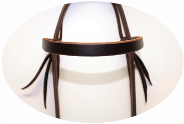 "BCL" Kopfstück Stirnband - Heavy Oiled - Brass Hardware