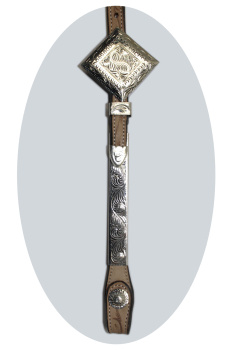 "CE Classic" Show Kopfstück - Sterling Silver Coated - 1 Ohr - AS6010