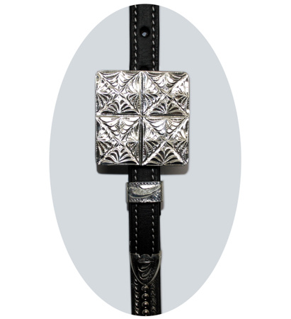 CE Classic Show Kopfstück - Sterling Silver Coated - 1 Ohr - AS6012