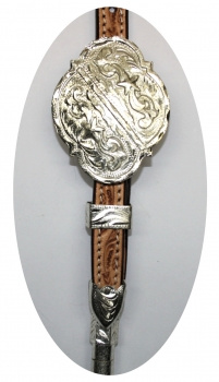 "EE Tack" Kopfstück Einohr - SHOW - Hell - L-129