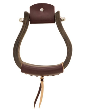 "FG" Holz Steigbügel - Dark Wood - 3-1/4´´ - UW330560-00WO