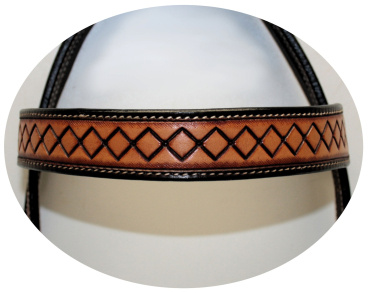 "EE Tack" Show Kopfstück - Stirnband - 3P-4024