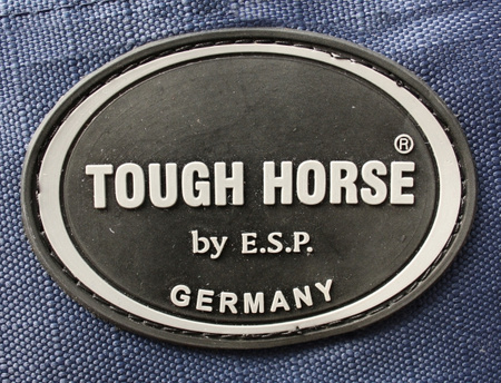 "TOUGH HORSE" - Regen Winterdecke - HALF NECK - 150gr. - 1200D - NAVY - Größen 74´´(125cm) bis 80´´ (155cm)