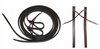 EE Tack - Latigo Reins - Fully Stitched Reins (genähte Zügel) - 5/8''