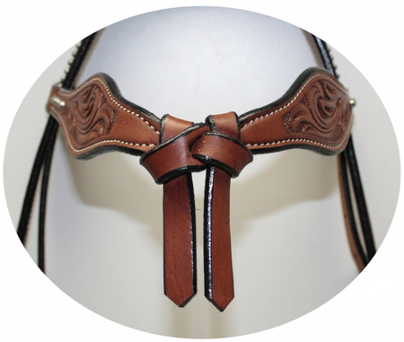 EE Tack Kopfstück - SHOW - Fut. Stirnband - HELL oder MITTEL - # A-108