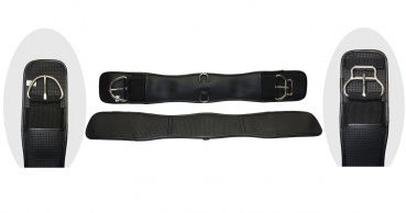 Waffle Neopren Gurt mit Gel Einlage - anatomisch geformt - ROLLER BUCKLE - Größe 28 bis 34