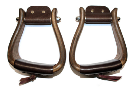 Premium Holzsteigbügel - Angled / Offset - JKST79-3