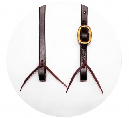 "BCL" Kopfstück Stirnband - Heavy Oiled - Brass Hardware