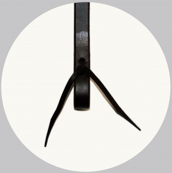 "BCL" Kopfstück Einohr - Oiled - Stitched - NP Hardware