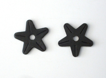 Sporenräder - Black Iron - Paarweise (2 Stück) - Durchmesser 32 mm