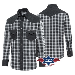 Koszula Stars&Stripes  BLACK STARS