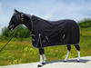 "TOUGH HORSE" - Regendecke - HALF NECK - 1200D - SCHWARZ - - 74" (125cm) bis 80" (155cm)