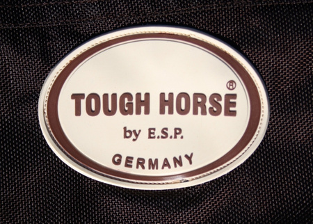 "TOUGH HORSE" - Regendecke - HALF NECK - 1680D - BRAUN - 74" bis 80"