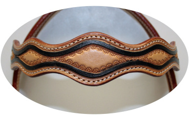 "EE Tack" Kopfstück - Stirnband - Show - S-2024