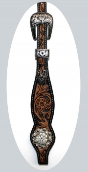 SN Tack Kopfstück - Doppeleinohr - Show - HS007