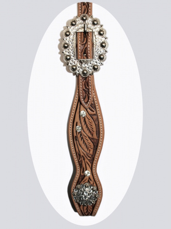 SN Tack Kopfstück - Doppeleinohr - Show - HS-SET025