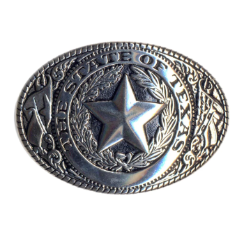 "ILC" Belt Buckle - Texas Star Trophy Buckle - 1749-02