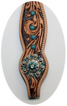 SN Tack Kopfstück - Stirnband - Show - HS034