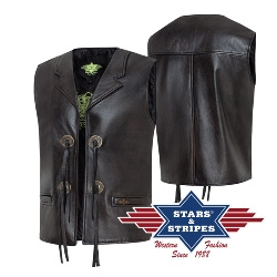 Kamizelka Stars&Stripes  BONANZA brown