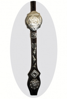 SN Tack Kopfstück - Doppeleinohr - Show - HS093