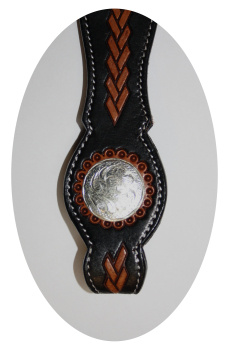 "EE Tack" Show Kopfstück - Einohr - N-668