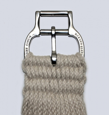 "WEAVER" Mohair 27 Strand Roper Gurt - SS Pro Roller Schnallen - ROLL SNUG - Größe 28" bis 34"