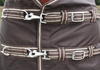 TOUGH HORSE - Regendecke - HALF NECK - MIT Unterdecke (50gr.) - 1680D - BRAUN - 74 bis 78