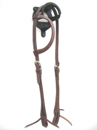 "EE Tack" Kopfstück - Latigo Stitched - Einohr