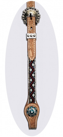 "SN Tack" Kopfstück - Stirnband - Show - HS024