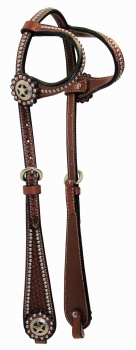 EE Tack Kopfstück - Doppeleinohr - SPOTS - 3 Farben