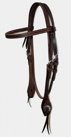 EE Tack Kopfstück Stirnband - Oiled - L-105