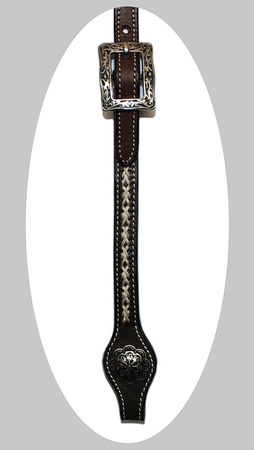 "EE Tack" Show Kopfstück - Fut. Stirnband - N-1072