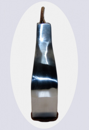 HYX Alu Steigbügel- Glatt - gerade - 1 1/2 ''