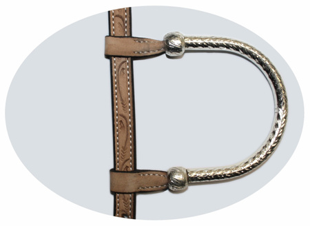 "CE Classic" Show Kopfstück - Sterling Silver Coated - 1 Ohr - AS6010