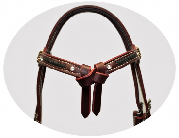 EE Tack Kopfstück - SHOW - Fut. Stirnband - AJ-104