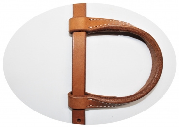 EE Tack Harness Kopfstück - Herman Oak Leather - Doppeleinohr