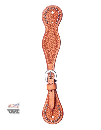 women's spur straps wi / splot koszykowy z kryształkami
