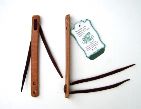 "BCL" Replacement Waterloop Pair / Paar - Herman Oak Leather - 5/8´´