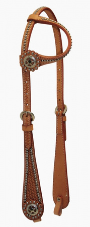 EE Tack Kopfstück - Einohr - SPOTS - 3 Farben