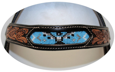 "EE Tack" Kopfstück - Stirnband - Show - S-2025