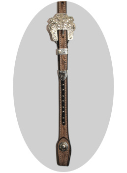 CE Classic Show Kopfstück - Sterling Silver Coated - 1 Ohr - AS6009