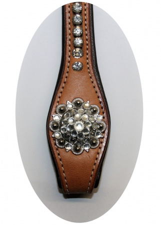 SN Tack Kopfstück - Stirnband - Show - HS124