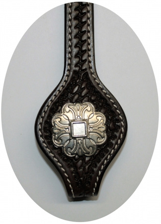 SN Tack Kopfstück - V-Stirnband - Show - HS192