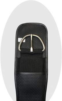 Waffle Neopren Gurt mit Gel Einlage - anatomisch geformt - ROLLER BUCKLE - Größe 28 bis 34