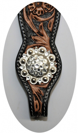 SN Tack Kopfstück - Doppeleinohr - Show - HS007