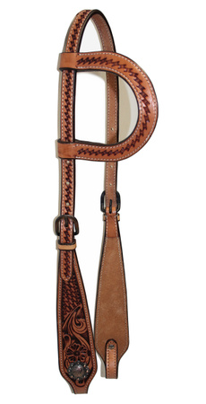 EE Tack Show Kopfstück - Einohr - 3524