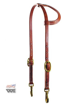 bridle professional's choice snap cheek one ear