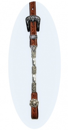 SN Tack Kopfstück - Doppeleinohr - Show - HS008