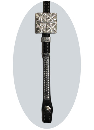 "CE Classic" Show Kopfstück - Sterling Silver Coated - 1 Ohr - AS6012