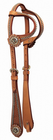 EE Tack Kopfstück - Doppeleinohr - SPOTS - 3 Farben